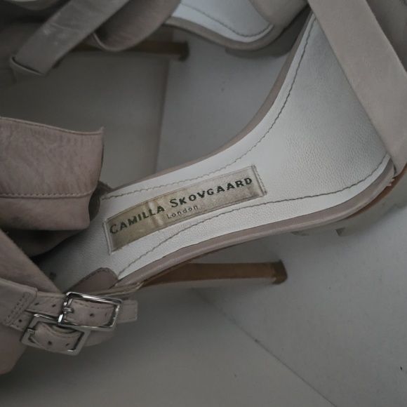 Camilla Skovgaard size 39.5 taupe sandals - Picture 5 of 5